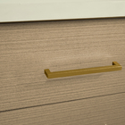 Puxador Trentino 192mm Dourado Champagne