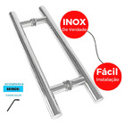 Puxador Tub. Inox Polido Porta Piv/alum/vid/mad. 45cm, 32mm