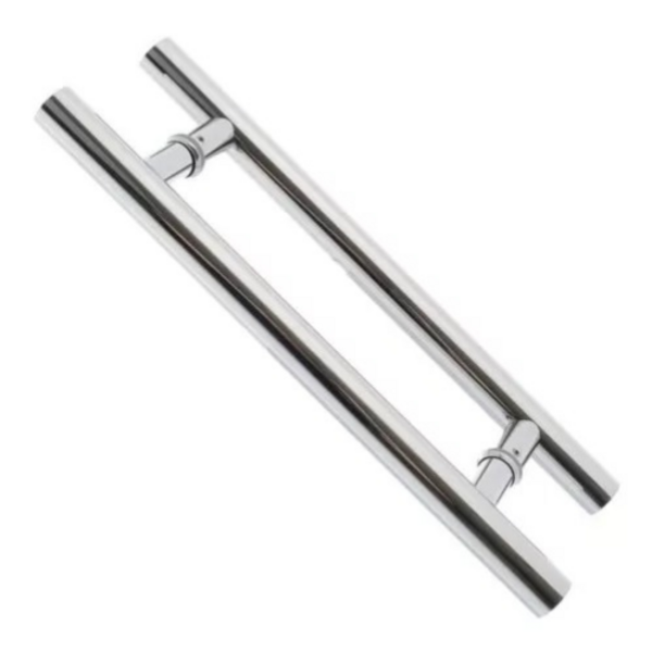 Puxador Tubular H Em Aço Inox 3.2x100x80cm (polida)