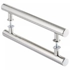 Puxador Tubular H Inox 304 Polido 2.5x30x20cm