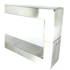 Puxador U Para Porta Pivotante 1metro Madeira E Vidro Inox Es