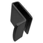 Puxador Vidro 4-8mm 35x35mm Grafite - Jador