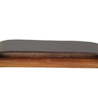 Puxador Wood 11 - Couro Legítimo - Cor Marrom Escuro