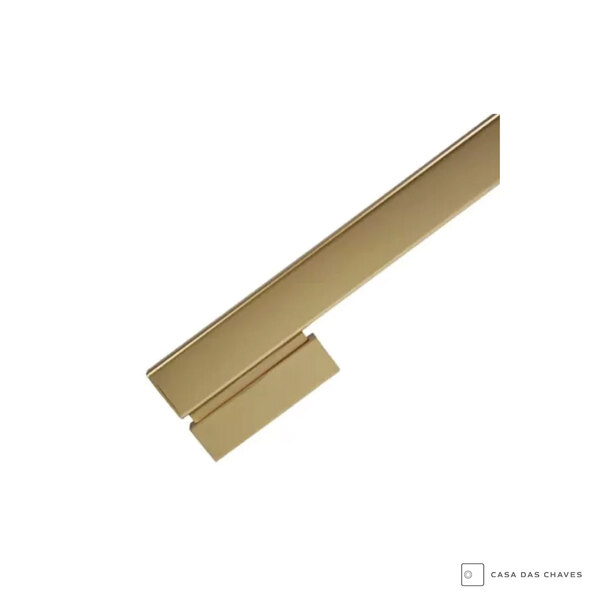 Puxador Zen Alça Dupla Moma 1136mm Dourado