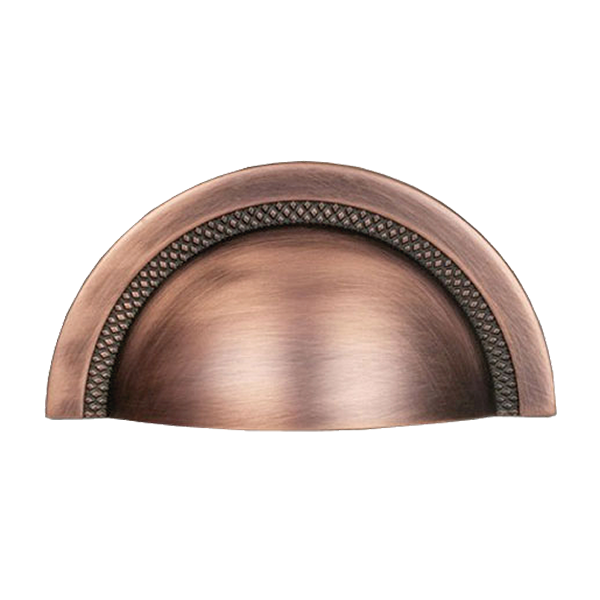 Puxador Zen Shell Tamanhos 48mm E 64mm - Cobre - 48mm