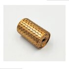 Puxador Zigrinato Il1780 18x30 Ponto Bronze Esc ( Dourado )