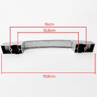 Puxadores Cromado Para Gavetas E Armários 128/160 Mm 4un