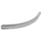 Puxadores para Móveis 128mm Alumínio Cromado Acetinado Prata Brumet 6 peças