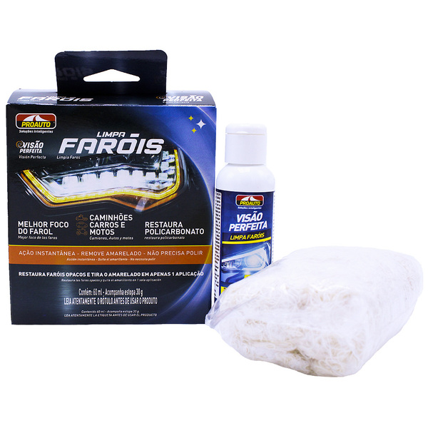 Q Limpa Farol Visão Perfeita 60ml Proauto