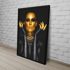 Quad 100x150 Mulher Bronze