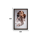 Quad 80x60 Folha Bronze