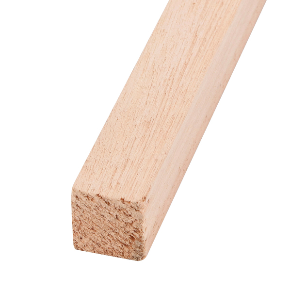 Quadrado de Madeira Eucalipto Marrom 2,1x2,1x50cm Madvei