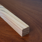 Quadrado de Madeira Pinus Natural 3x3x100cm Madeiras Lega