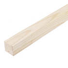 Quadrado de Madeira Pinus Natural 6,5x6,5x220cm Massol