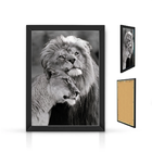 Quadrinho Amor De Leão Vertical Pb