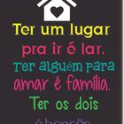Quadrinho Decorativo Frases Família