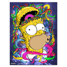 Quadrinho Decorativo Mdf Adesivo Personagem Homer Colorido