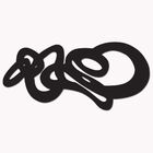 Quadro 100 X 45 De Ondas Abstratas Em Mdf