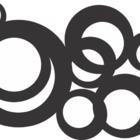 Quadro 100 X 50 Circulos Arabescos Para Quarto Em Mdf