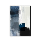 Quadro 150x100cm Abstrato Textura Geruzak Moldura Preta Sem V