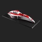 Quadro 3d Decorativo 120x50 Carro F1 Jh Vermalho/branco G53 -