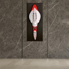 Quadro 3d Decorativo 120x50 Carro F1 Mp4/6 Sn 92 Branca/verme