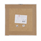 Quadro Decorativo com Vidro e Moldura de Madeira 40x40 Heart Rs