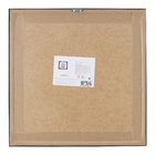 Quadro Decorativo com Vidro e Moldura de Madeira 50x50 Folha II Drd