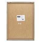 Quadro Decorativo com Vidro e Moldura de Madeira 50x70 Dandelion Preto