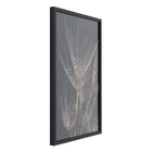 Quadro Decorativo com Vidro e Moldura de Madeira 50x70 Natur Preto
