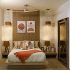 Quadro 50x70cm Abstrato Sol Terroso