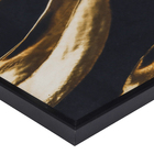 Quadro Decorativo com Vidro e Moldura de Madeira 70x70 Adão Drd