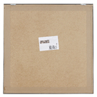 Quadro Decorativo com Vidro e Moldura de Madeira 70x70 Adão Drd