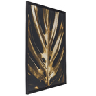 Quadro Decorativo com Vidro e Moldura de Madeira 70x70 Adão Drd