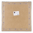 Quadro Decorativo com Vidro e Moldura de Madeira 78x78 Formas II Dourado