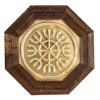 Quadro  Decorativo Símbolo Devadatta Símbolo Astral - 18cm