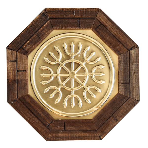 Quadro  Decorativo Símbolo Devadatta Símbolo Astral - 18cm