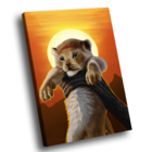 Quadro  King Cub  -- Br Artes