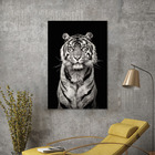 Quadro  Tigre Branco