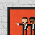 Quadro A3 Pixel Fiction - 30 X 42 Cm - Não Risca Ou Desbota