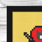 Quadro A4 Dead Pixel - Não Risca E Não Desbota