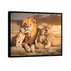 Quadro A Linhagem Do Leão Grande 100x76