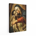 Quadro A Sexta Dor De Maria Jesus Cristo Canvas 140x90cm