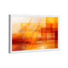 Quadro Abstract Orange Colors -- Br Artes