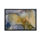 Quadro Abstrato Azul sem Vidro 150x100cm Arte Própria