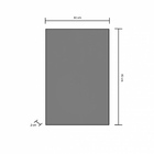 Quadro Abstrato Azul Celeste - 1 Tela