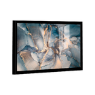 Quadro Abstrato Azul Gold -- Br Artes