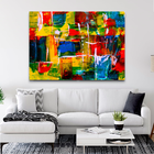 Quadro Abstrato Colorido