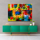 Quadro Abstrato Colorido