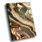 Quadro Abstrato Dourado Textura  Grande 118x78